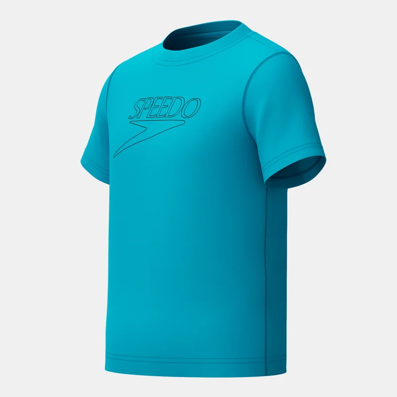 speedo Blue Kids' Swimming Rashguard  | Best Price UAE